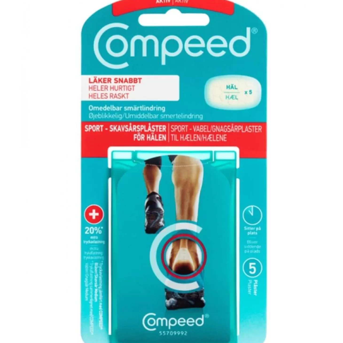 Compeed Vabel Plaster - Sport Active 5 Stk -