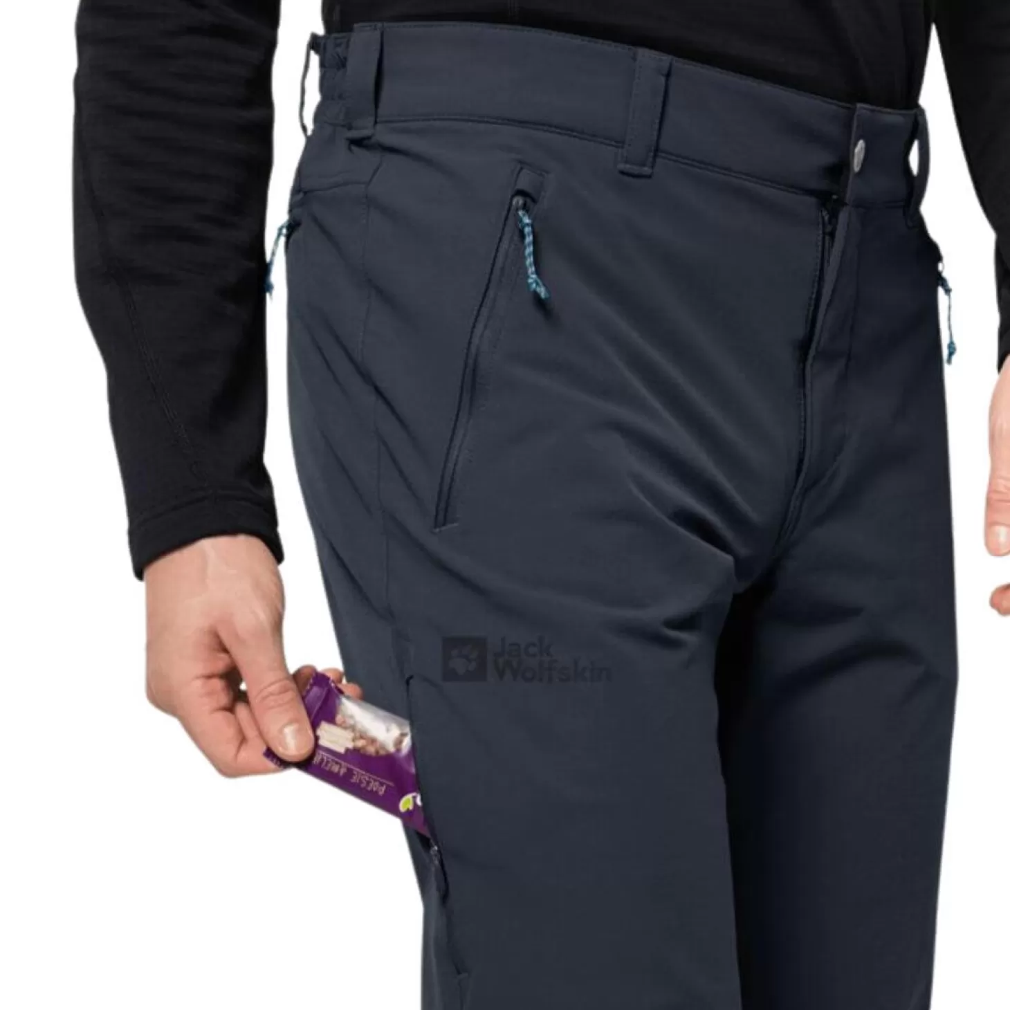 Herre Jack Wolfskin Vandrebukser Til Herre - Activate Xt Pants M - Bla