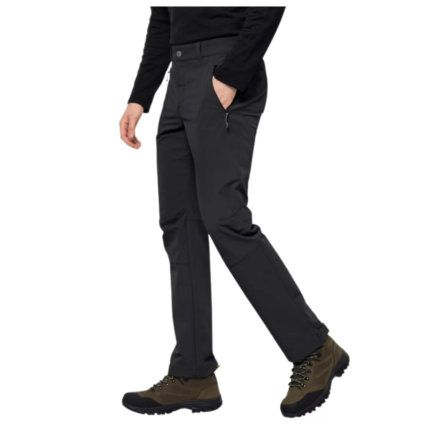 Herre Jack Wolfskin Vandrebukser Til Herre - Activate Xt Pants M - Sort