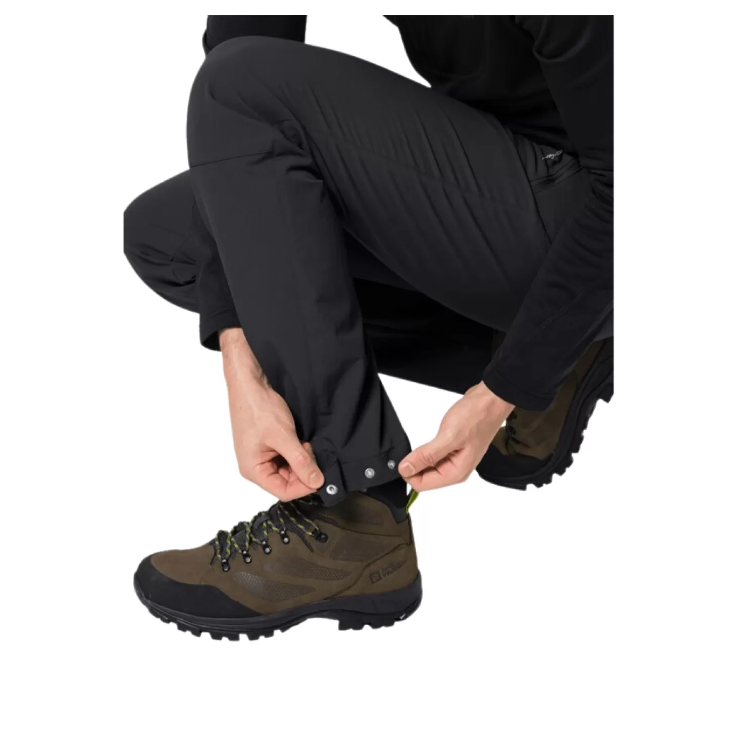 Herre Jack Wolfskin Vandrebukser Til Herre - Activate Xt Pants M - Sort