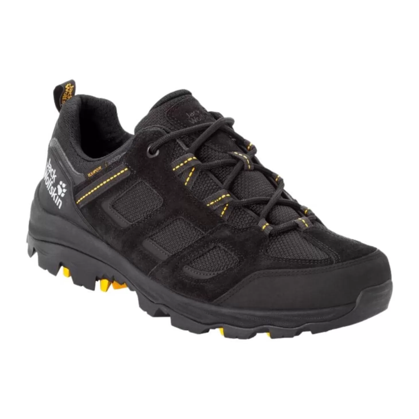 Jack Wolfskin Vandresko Til Maend - Vojo 3 Texapore Low M - Sort