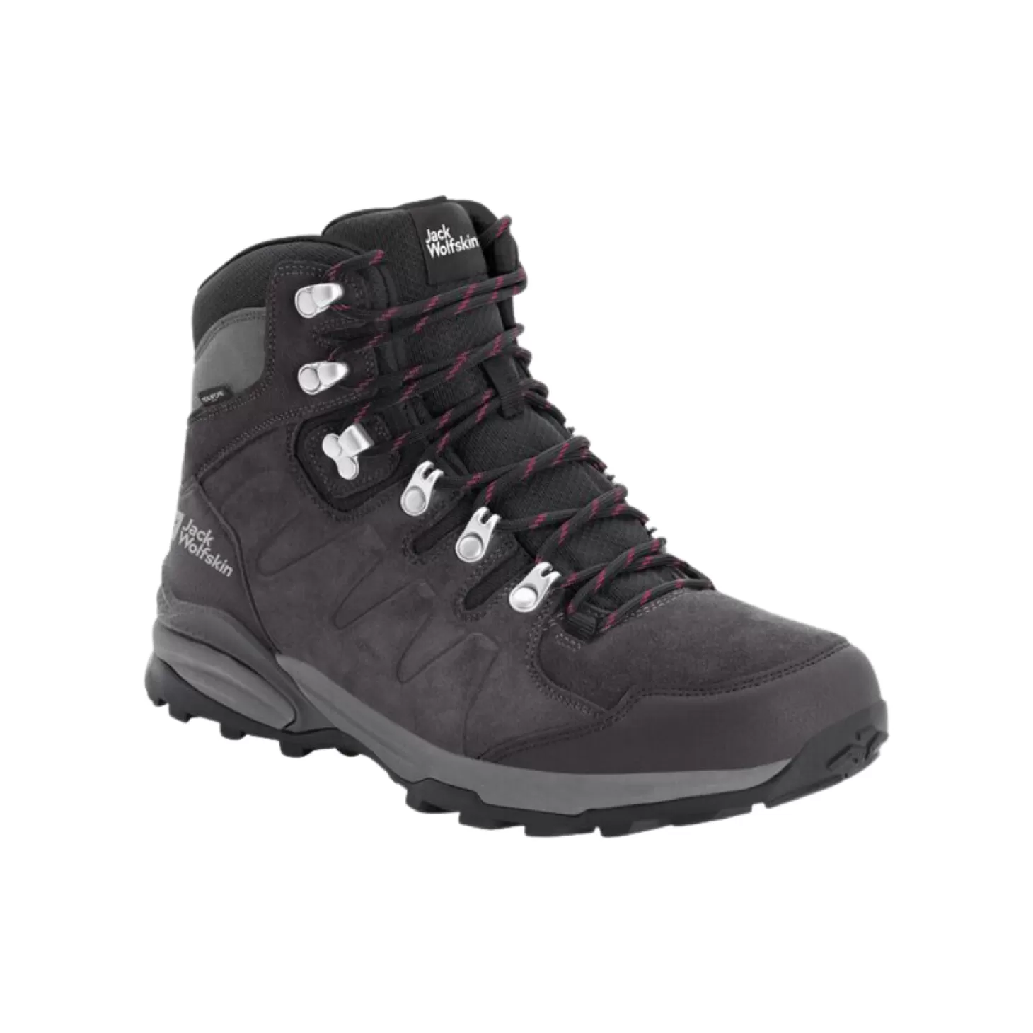 Jack Wolfskin Vandrestøvler Til Dame - Refugio Texapore Mid W - Sort