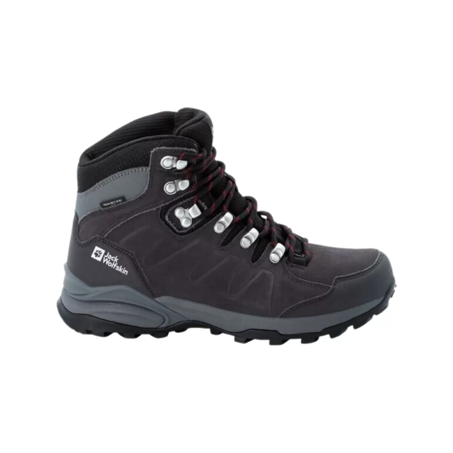 Jack Wolfskin Vandrestøvler Til Dame - Refugio Texapore Mid W - Sort