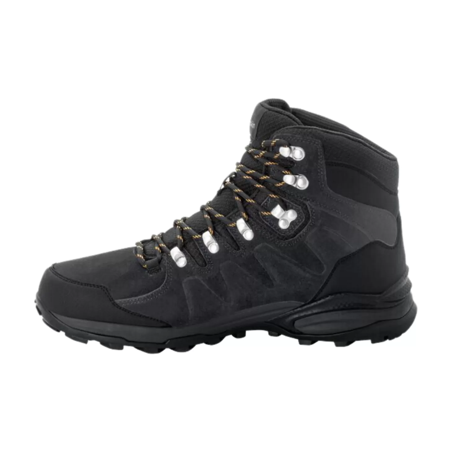 Jack Wolfskin Vandrestøvler Til Herre - Refugio Texapore Mid M - Gra-Sort