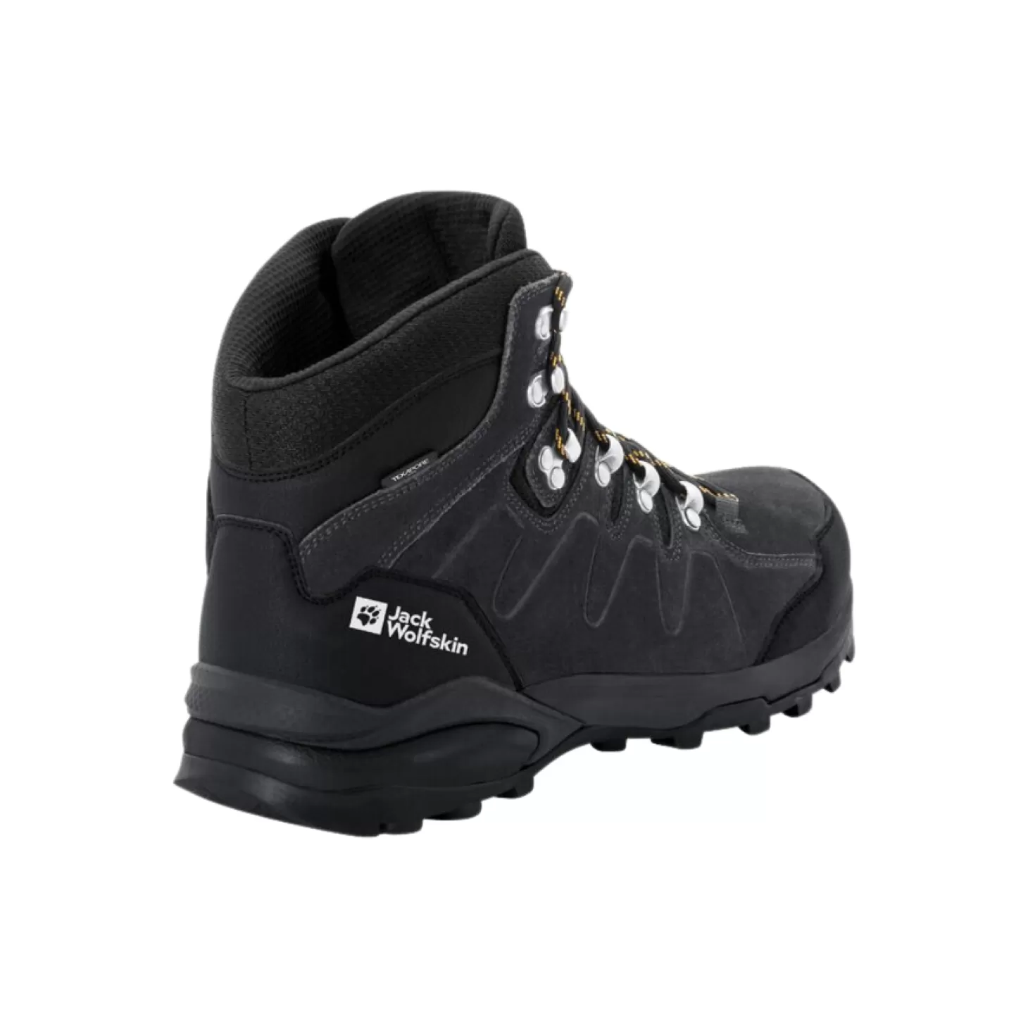 Jack Wolfskin Vandrestøvler Til Herre - Refugio Texapore Mid M - Gra-Sort
