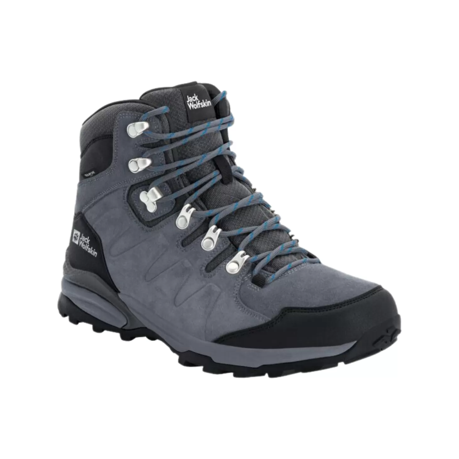 Jack Wolfskin Vandrestøvler Til Maend - Refugio Texapore Mid M - Sort