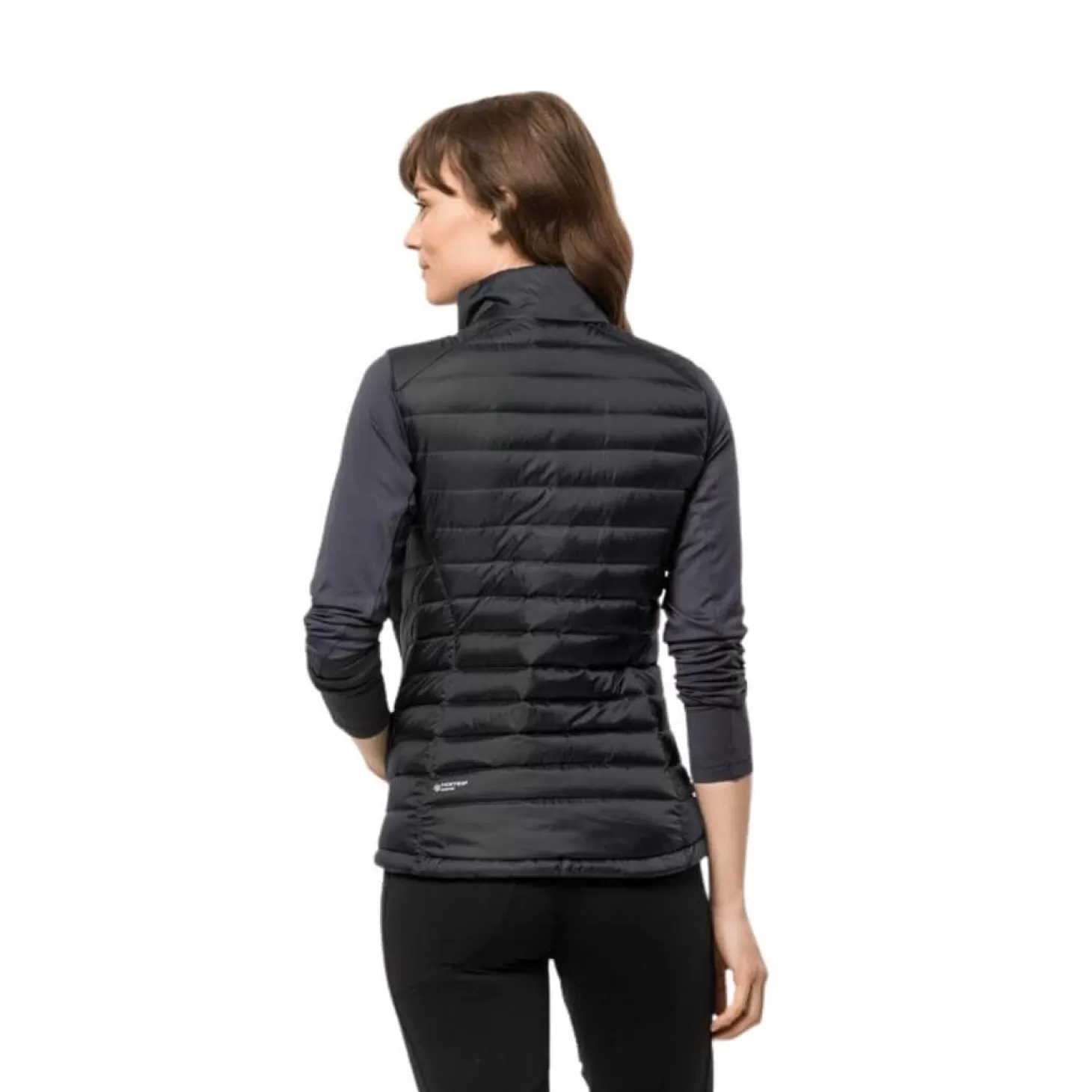 Dame Jack Wolfskin Vest Til Dame - Passamani Down Vest W - Sort