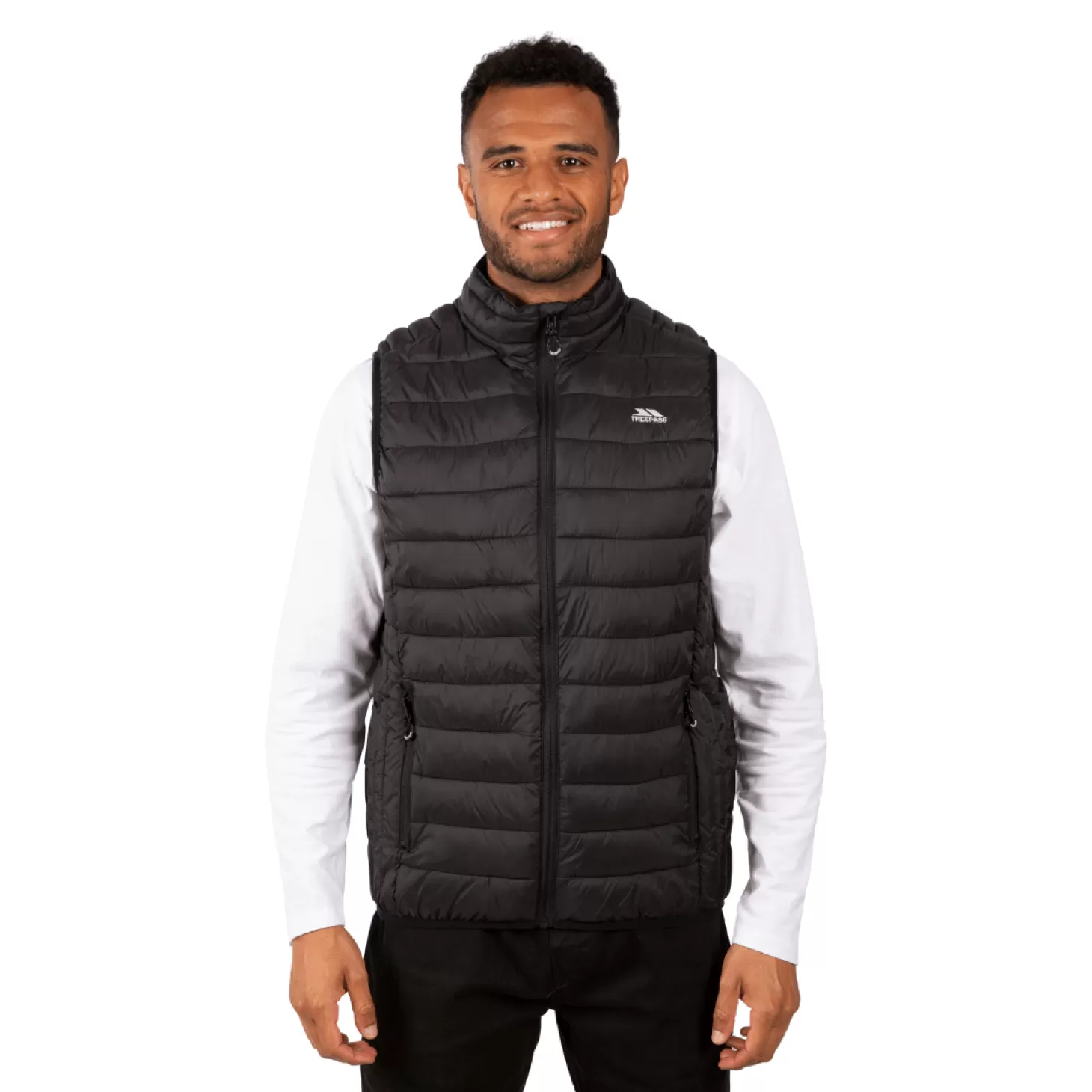 Herre Trespass Vest Til Herre - Gallenton Packaway - Sort